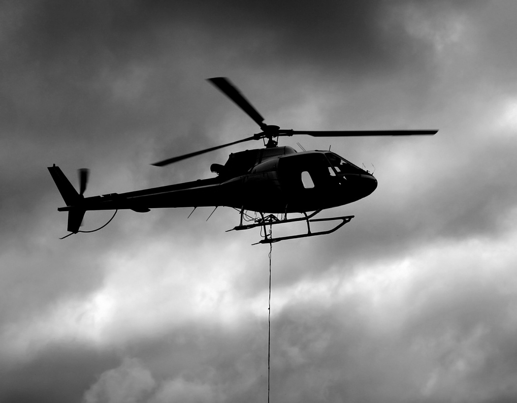 Helicopter in Sling Operations